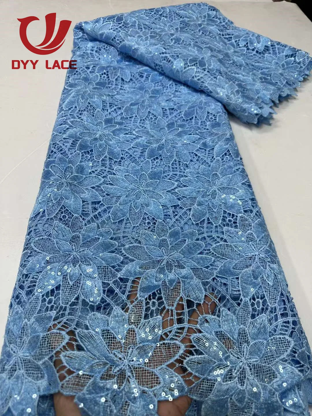 Hot Sale African Lace Fabric 2024 High Quality Milk Silk Lace Sequined For Wedding French Tulle Mesh Lace Fabric 5 Yards
Hot Sale African Lace Fabric 2024 High Quality Milk Silk Lace Sequined For Wedding French Tulle Mesh Lace Fabric 5 Yards