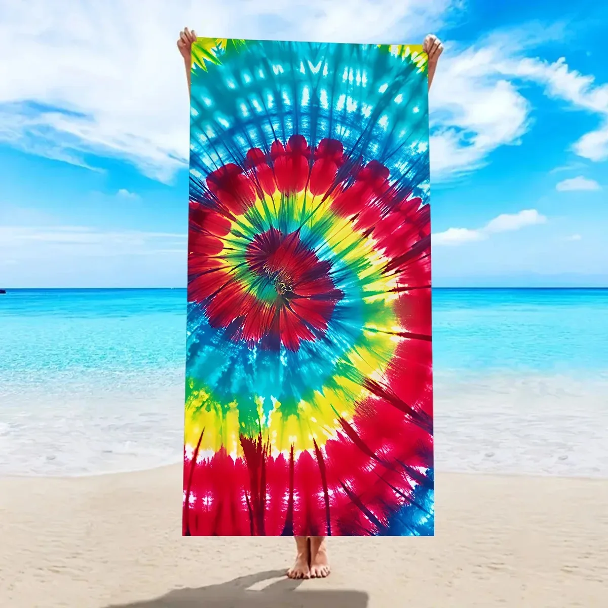 Bohemian Mandala Beach Towel 2D Flat Printed Peach Skin Fabric Large Bath Towel for Yoga Meditation Seaside Vacation
Bohemian Mandala Beach Towel 2D Flat Printed Peach Skin Fabric Large Bath Towel for Yoga Meditation Seaside Vacation