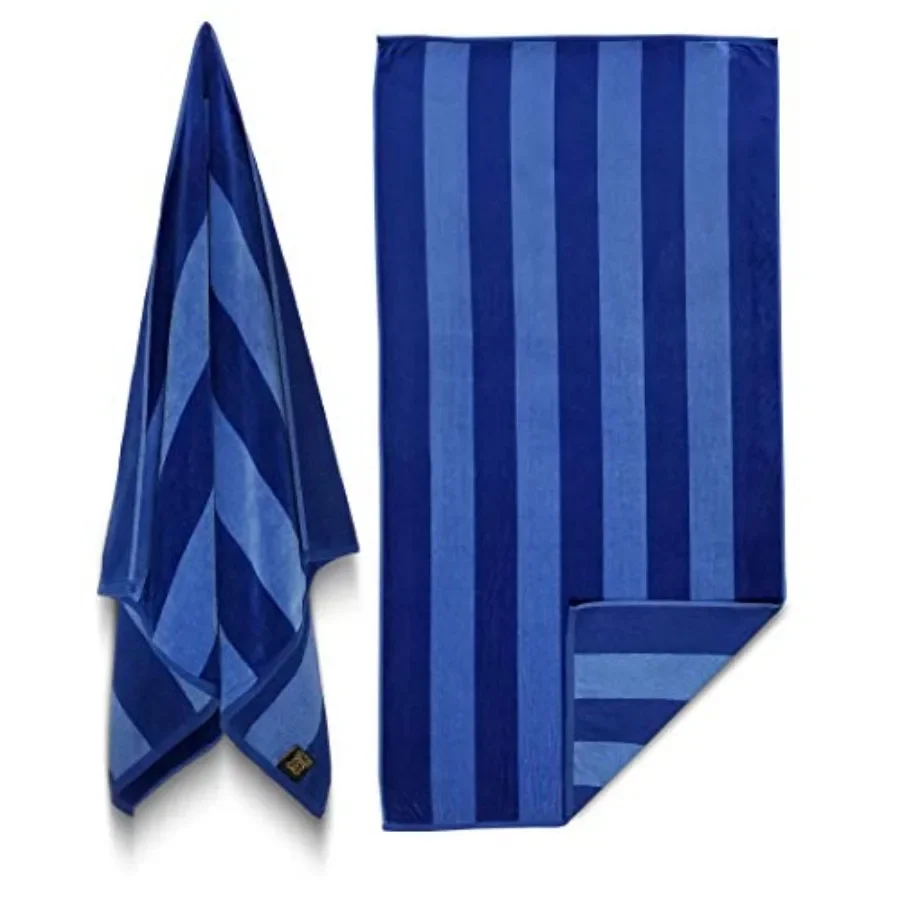 Beach towel for pool and resort use 100 cotton two-tone blue extra soft and highly absorbent 30 x 60 inch 4-pack
Beach towel for pool and resort use 100 cotton two-tone blue extra soft and highly absorbent 30 x 60 inch 4-pack