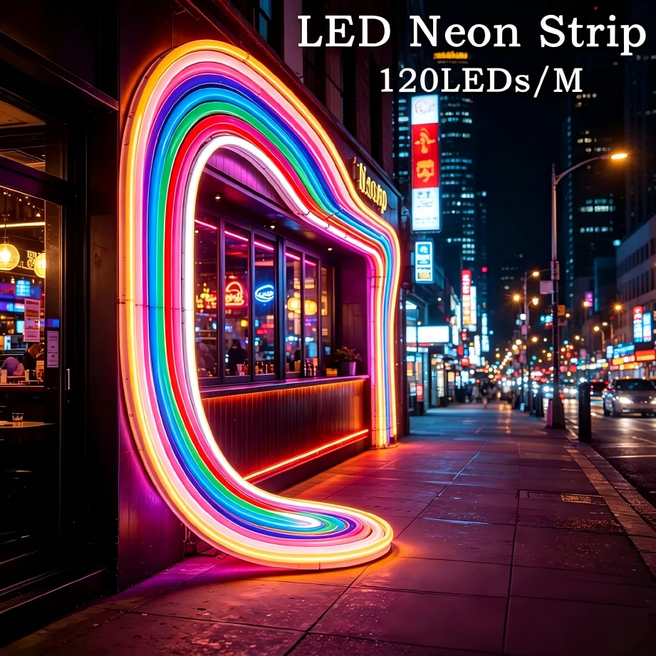 12V SMD2835 Flexible Silicone Neon LED Strip Light 120LEDs/m IP67 Waterproof With DC Plug 2Pin Wire For DIY Home Decoration
12V SMD2835 Flexible Silicone Neon LED Strip Light 120LEDs/m IP67 Waterproof With DC Plug 2Pin Wire For DIY Home Decoration
