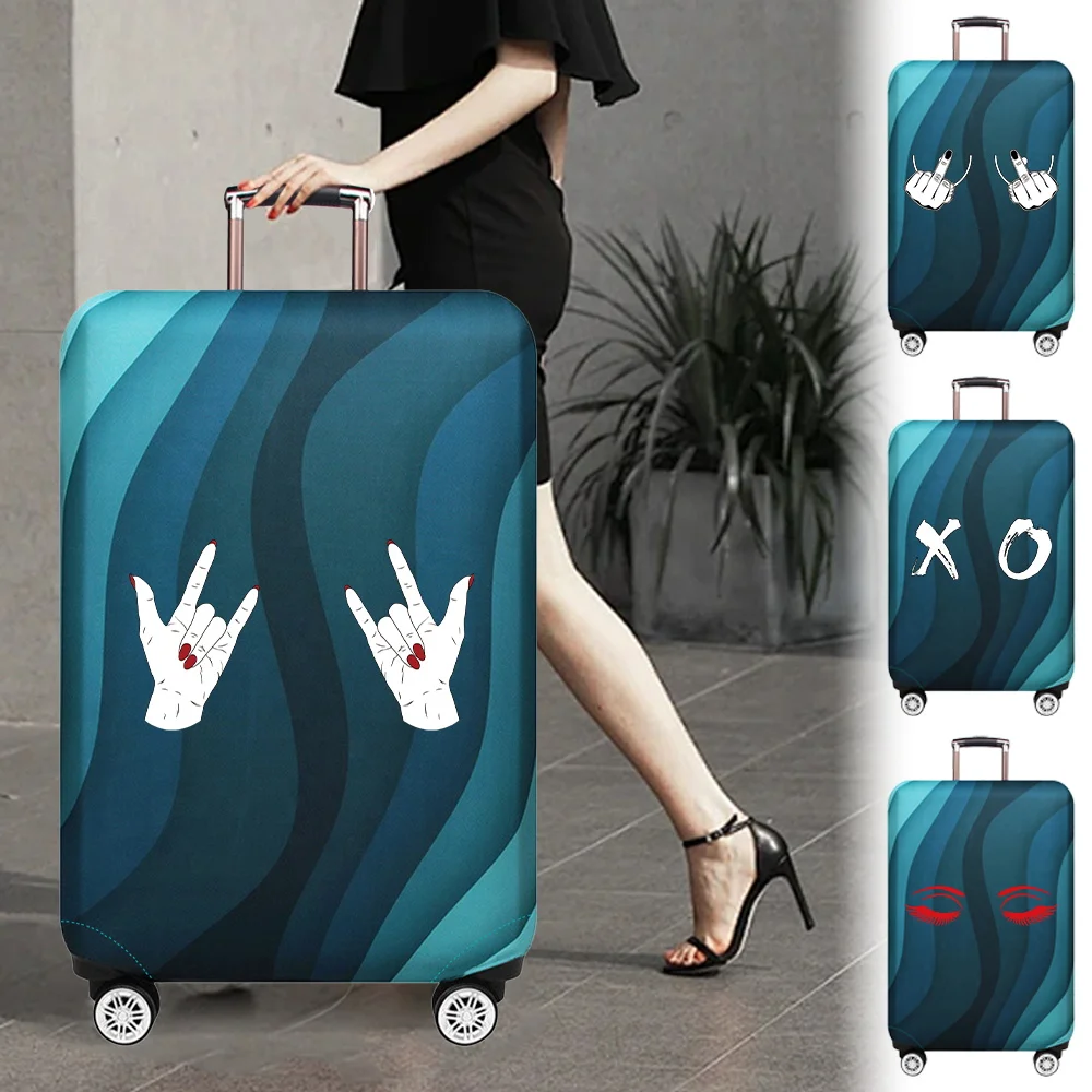 Trolley Box Cover Travel Accessories Fashion Thick Elastic 18-32inch Luggage Cover Protector Washable Chest Series
Trolley Box Cover Travel Accessories Fashion Thick Elastic 18-32inch Luggage Cover Protector Washable Chest Series