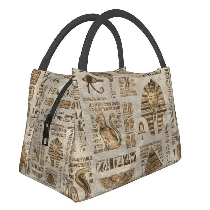 Egyptian Hieroglyphs And Deities Insulated Lunch Bag for School Office Egypt Pharaoh Waterproof Thermal Cooler Lunch Box Women
Egyptian Hieroglyphs And Deities Insulated Lunch Bag for School Office Egypt Pharaoh Waterproof Thermal Cooler Lunch Box Women