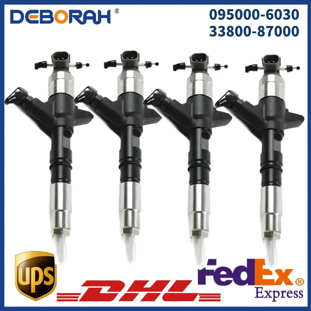 4X 095000-6030 Diesel Fuel Injector 33800-87000 Injector Nozzle for HYUNDAI KIA
4X 095000-6030 Diesel Fuel Injector 33800-87000 Injector Nozzle for HYUNDAI KIA