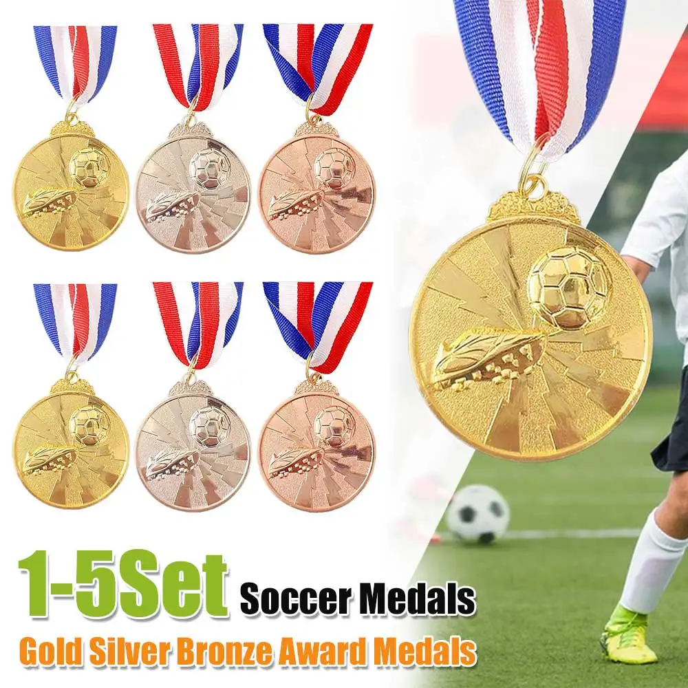 Футбольные медали, металлические медали победителя, 2 дюйма, из цинкового сплава, с лентой для шеи, для спортивных соревнований и торжеств
Футбольные медали, металлические медали победителя, 2 дюйма, из цинкового сплава, с лентой для шеи, для спортивных соревнований и торжеств