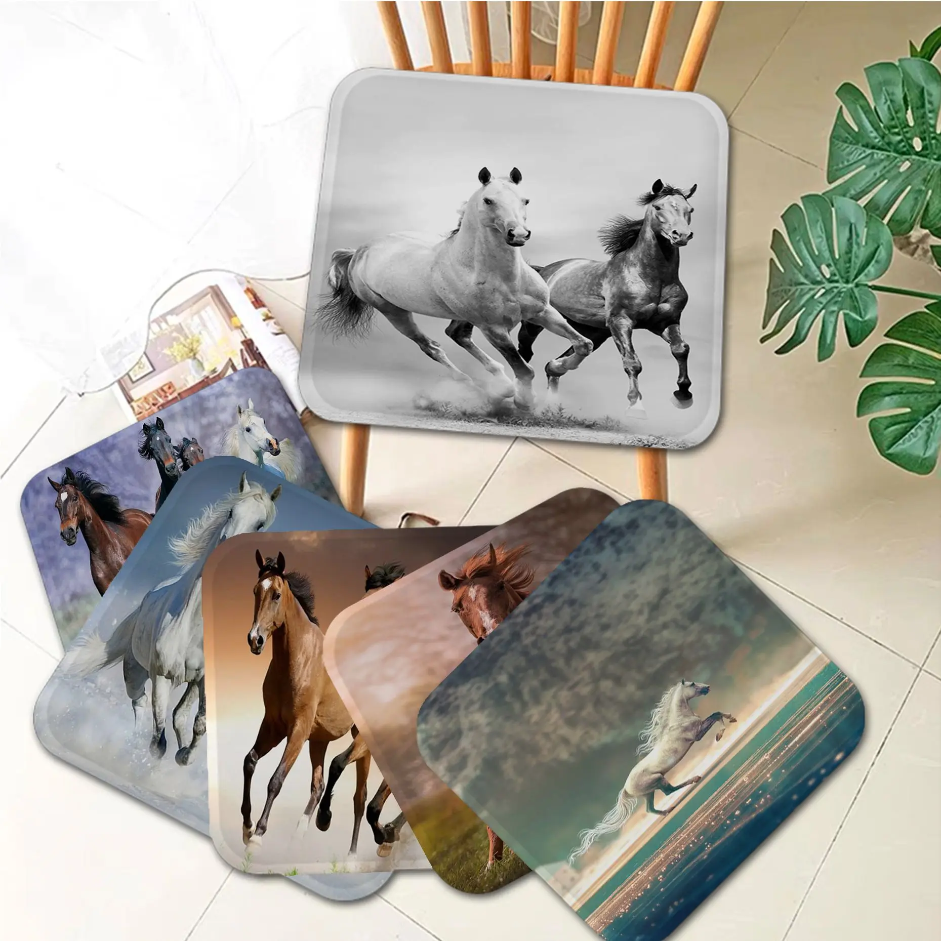 Running Horse Modern Minimalist Style Stool Pad Patio Home Kitchen Office Chair Seat Cushion Pads Sofa Seat 40x40cm Seat Mat
Running Horse Modern Minimalist Style Stool Pad Patio Home Kitchen Office Chair Seat Cushion Pads Sofa Seat 40x40cm Seat Mat