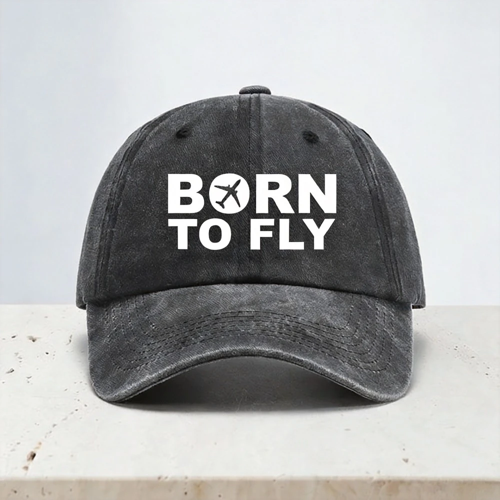 Born To Fly Flight Pilot Baseball Cap outdoor casual Distressed cowboy Cap fashion Adjustable Aviation Airplane Aviator Dad Hat
Born To Fly Flight Pilot Baseball Cap outdoor casual Distressed cowboy Cap fashion Adjustable Aviation Airplane Aviator Dad Hat