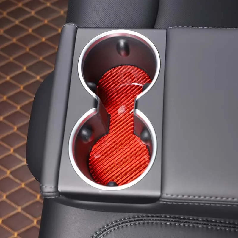 For Tesla Model 3 2023+ Soft Carbon Fiber Car Rear Drain Cup Holder Panel Decorative Sticker Interior Modification Accessories
For Tesla Model 3 2023+ Soft Carbon Fiber Car Rear Drain Cup Holder Panel Decorative Sticker Interior Modification Accessories