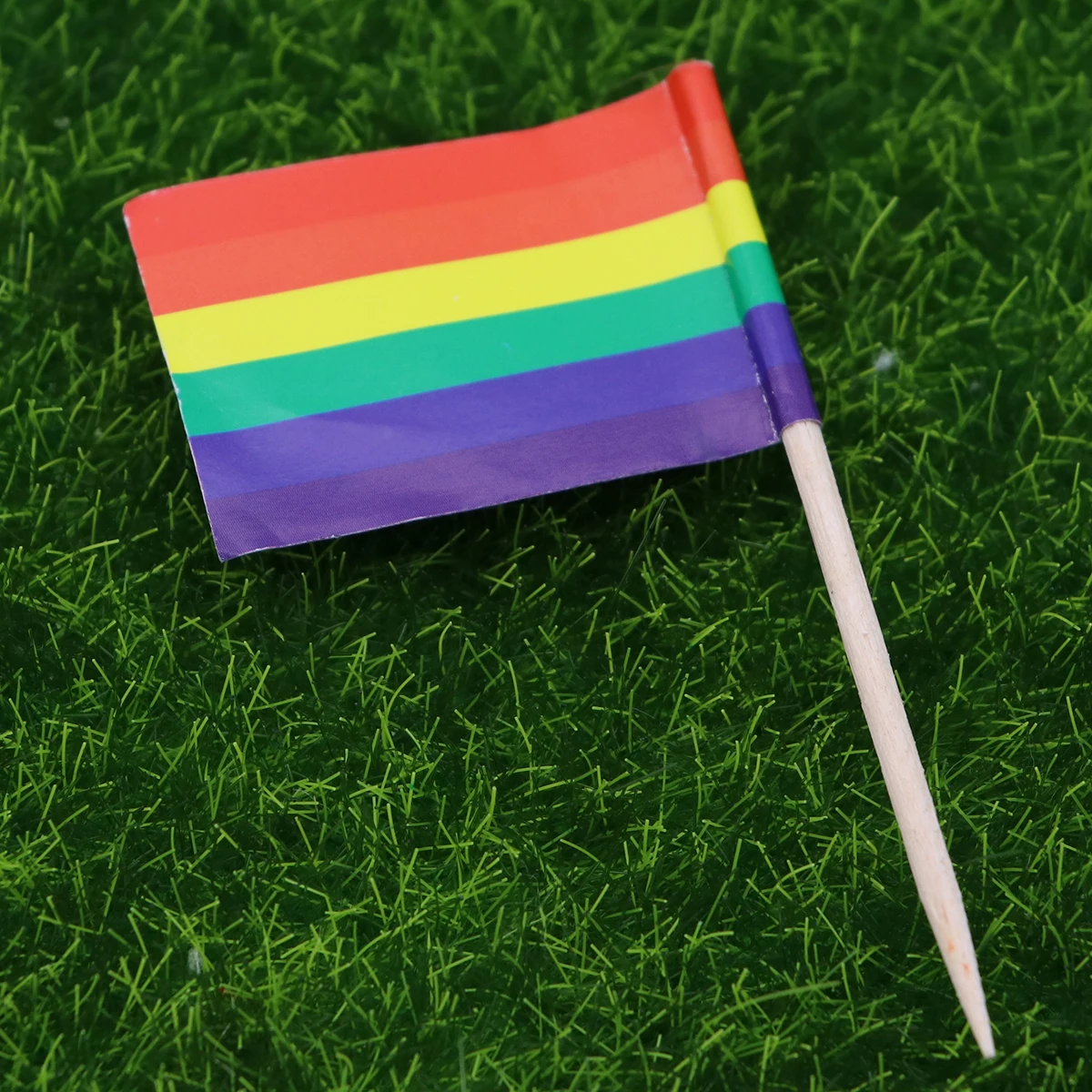 Flag Toothpicks Rainbow Wood Cocktail Picks Appetizer Fruit Garnish Bar Tools Kitchen Accessories Party Wedding 
Flag Toothpicks Rainbow Wood Cocktail Picks Appetizer Fruit Garnish Bar Tools Kitchen Accessories Party Wedding
