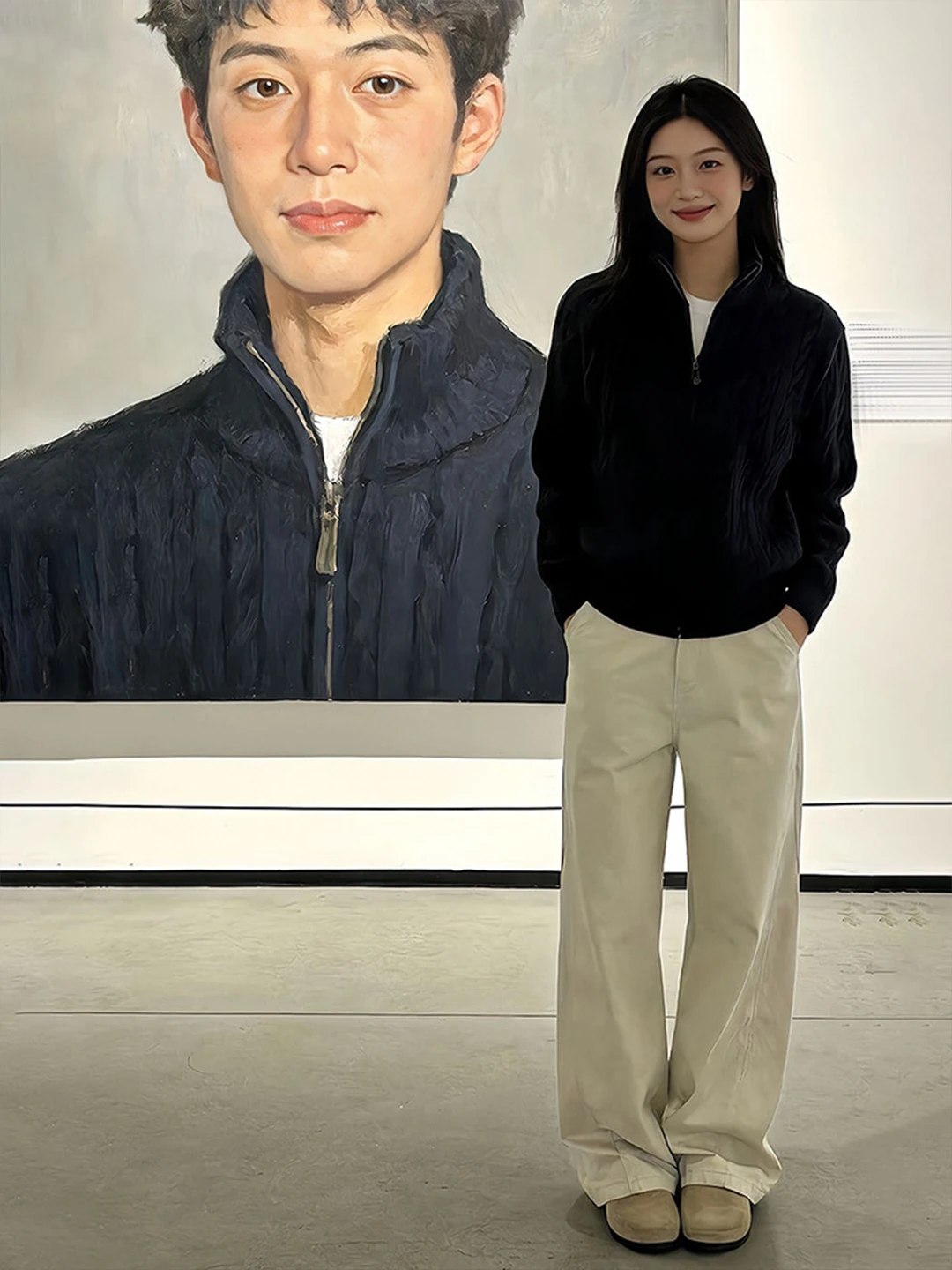 Корейский свитер с воротником-стойкой на молнии, утепленный, вязаный, для мужчин и женщин, весна-осень, в американском стиле, свободного кроя
Корейский свитер с воротником-стойкой на молнии, утепленный, вязаный, для мужчин и женщин, весна-осень, в американском стиле, свободного кроя