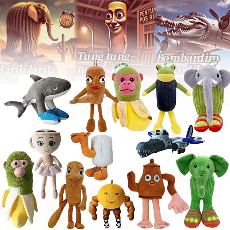 Tung Tung Tung Sahur Plush Toy TungTungTung Sahur Stuffed Dolls Tralalelo Tralala Plushia Animal Tungtung Sahur Birthday Gifts
Tung Tung Tung Sahur Plush Toy TungTungTung Sahur Stuffed Dolls Tralalelo Tralala Plushia Animal Tungtung Sahur Birthday Gifts