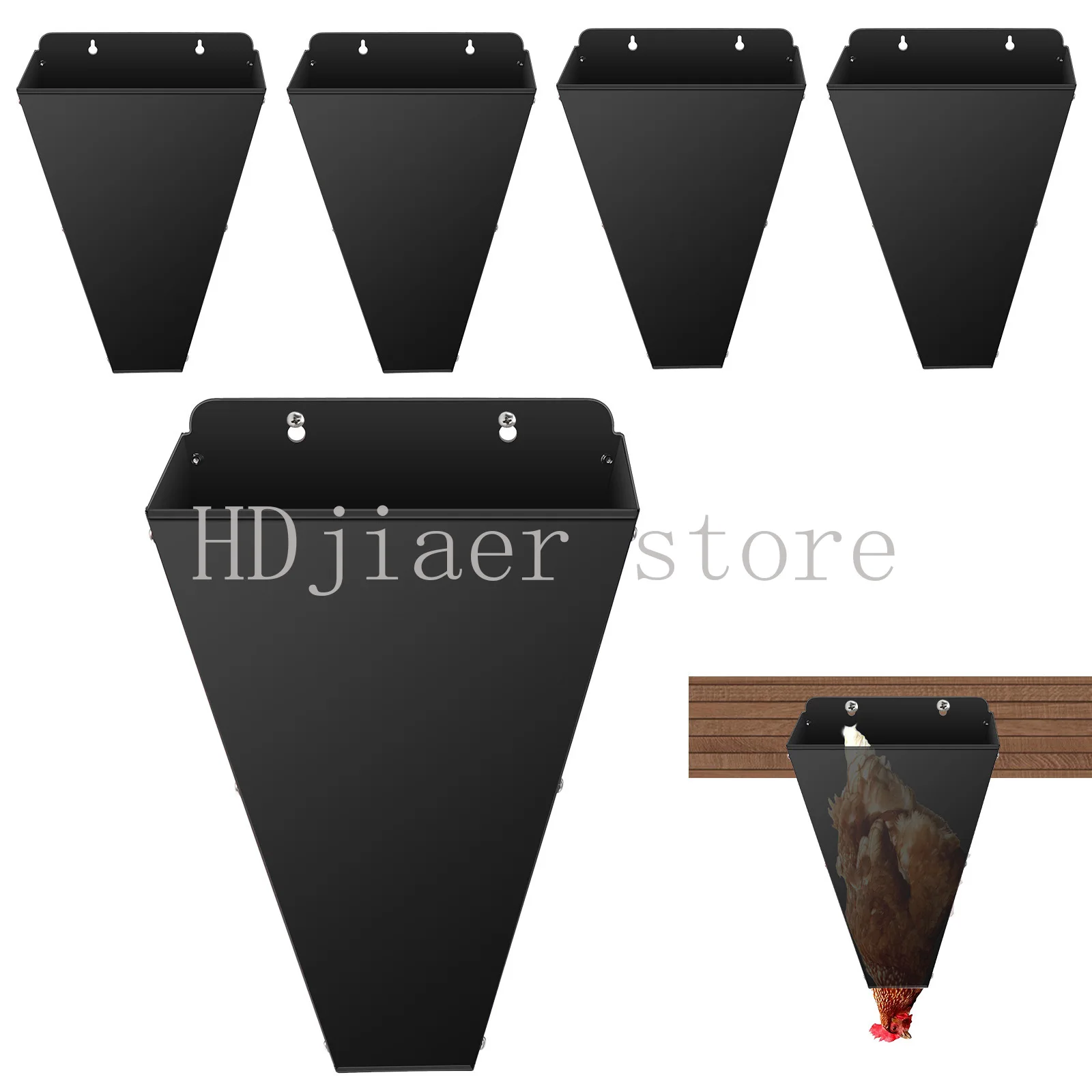 Chicken Cone Poultry Cage for Small Rooster Large Chicken Poultry Slaughtering Cone
Chicken Cone Poultry Cage for Small Rooster Large Chicken Poultry Slaughtering Cone