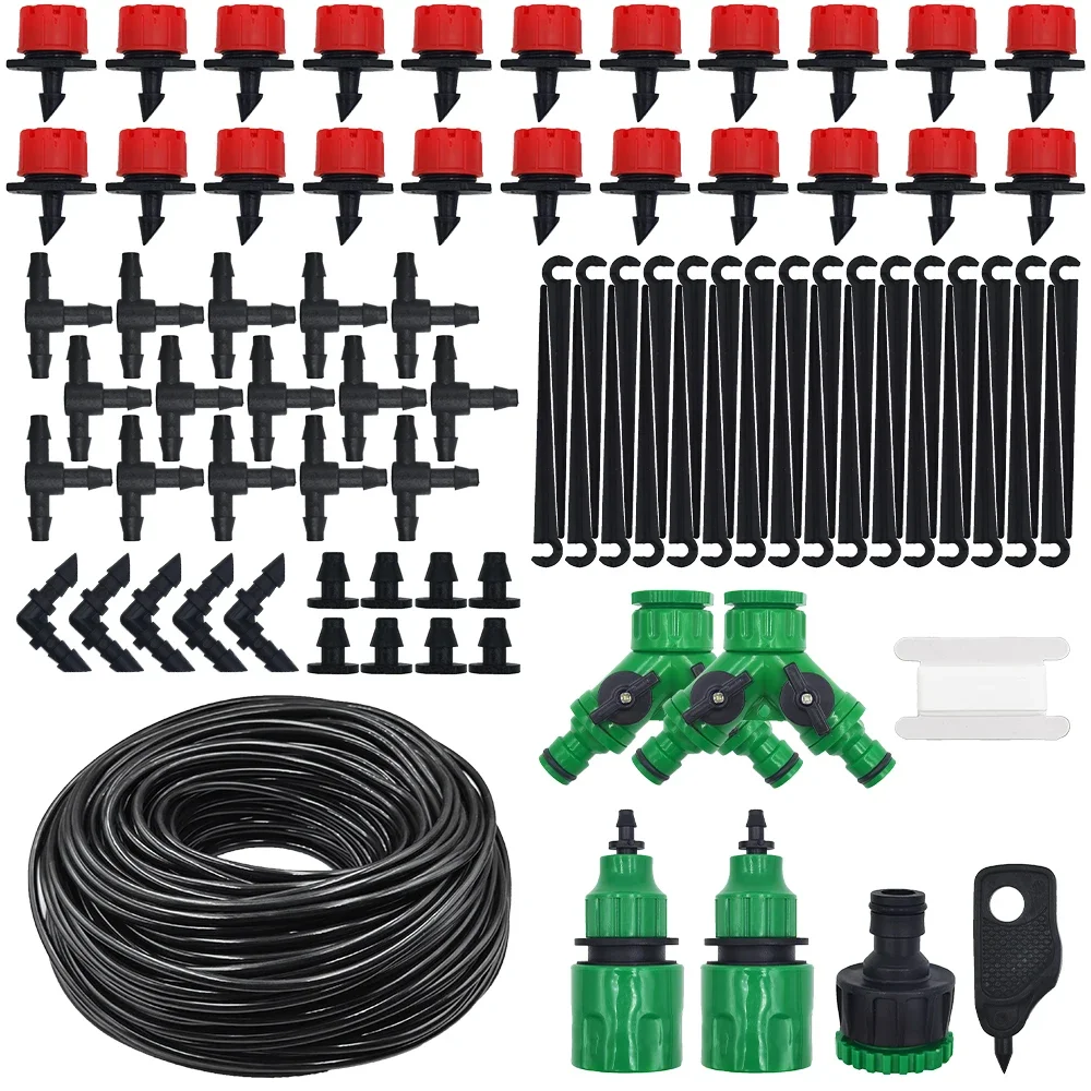 5M-60M Drip Irrigation System Plant Watering Set Watering Kits Adjustable Drippers For Irrigation Micro Garden Watering System
5M-60M Drip Irrigation System Plant Watering Set Watering Kits Adjustable Drippers For Irrigation Micro Garden Watering System