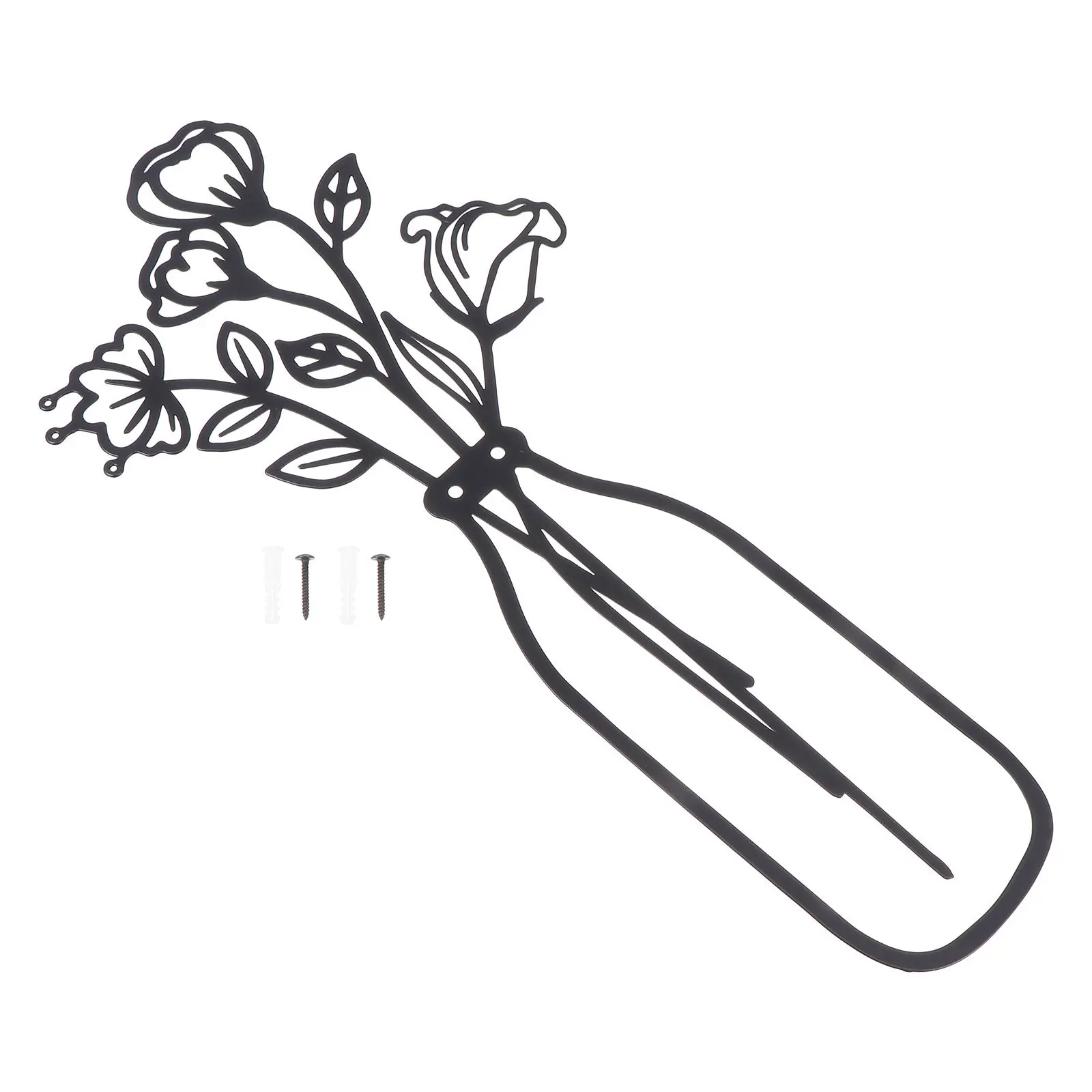 1Pcs Wall Vase Flower Decoration Iron Wall Pendant Indoor Outdoor Hanging Ornament Housewarming Gift Indoor Pendant
1Pcs Wall Vase Flower Decoration Iron Wall Pendant Indoor Outdoor Hanging Ornament Housewarming Gift Indoor Pendant