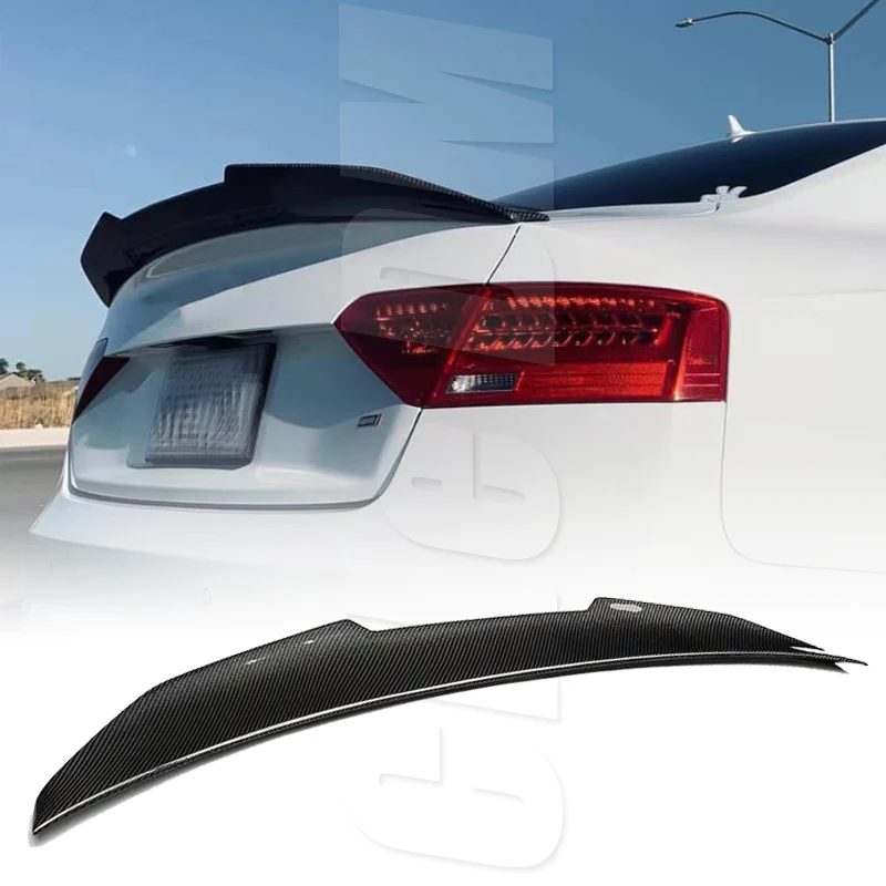 Car Spoiler For Audi A5 B8 B8.5 8TA 8T3 4Door Sportback PSM Style Real Carbon Fiber Material Rear Spoiler Trunk Wing 2009-2016
Car Spoiler For Audi A5 B8 B8.5 8TA 8T3 4Door Sportback PSM Style Real Carbon Fiber Material Rear Spoiler Trunk Wing 2009-2016