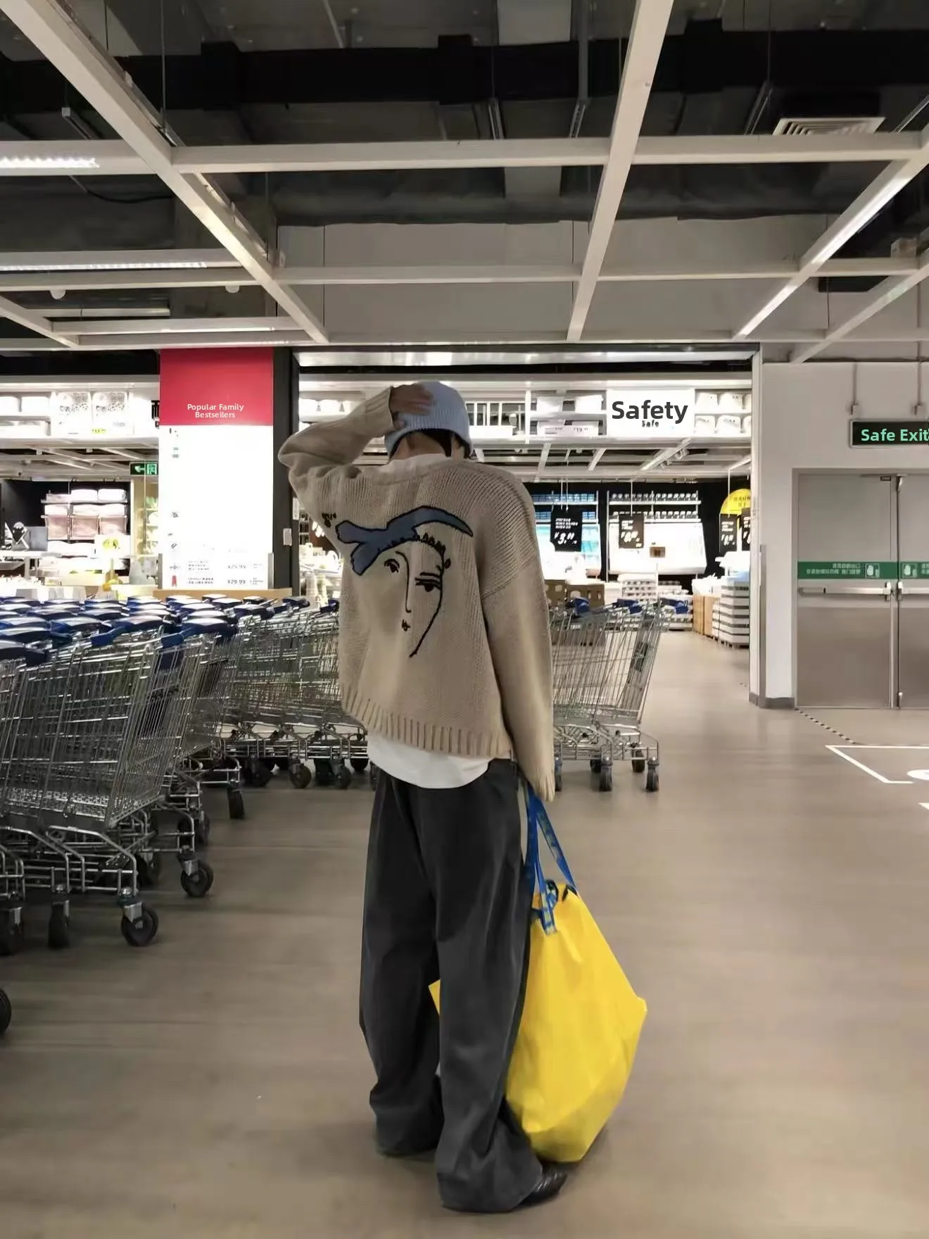 Mixed Wool Knitted Button round Ne Open Cardigan Autumn Winter Versatile Sweater Casual Loose Fit Long Sve Warmth
Mixed Wool Knitted Button round Ne Open Cardigan Autumn Winter Versatile Sweater Casual Loose Fit Long Sve Warmth