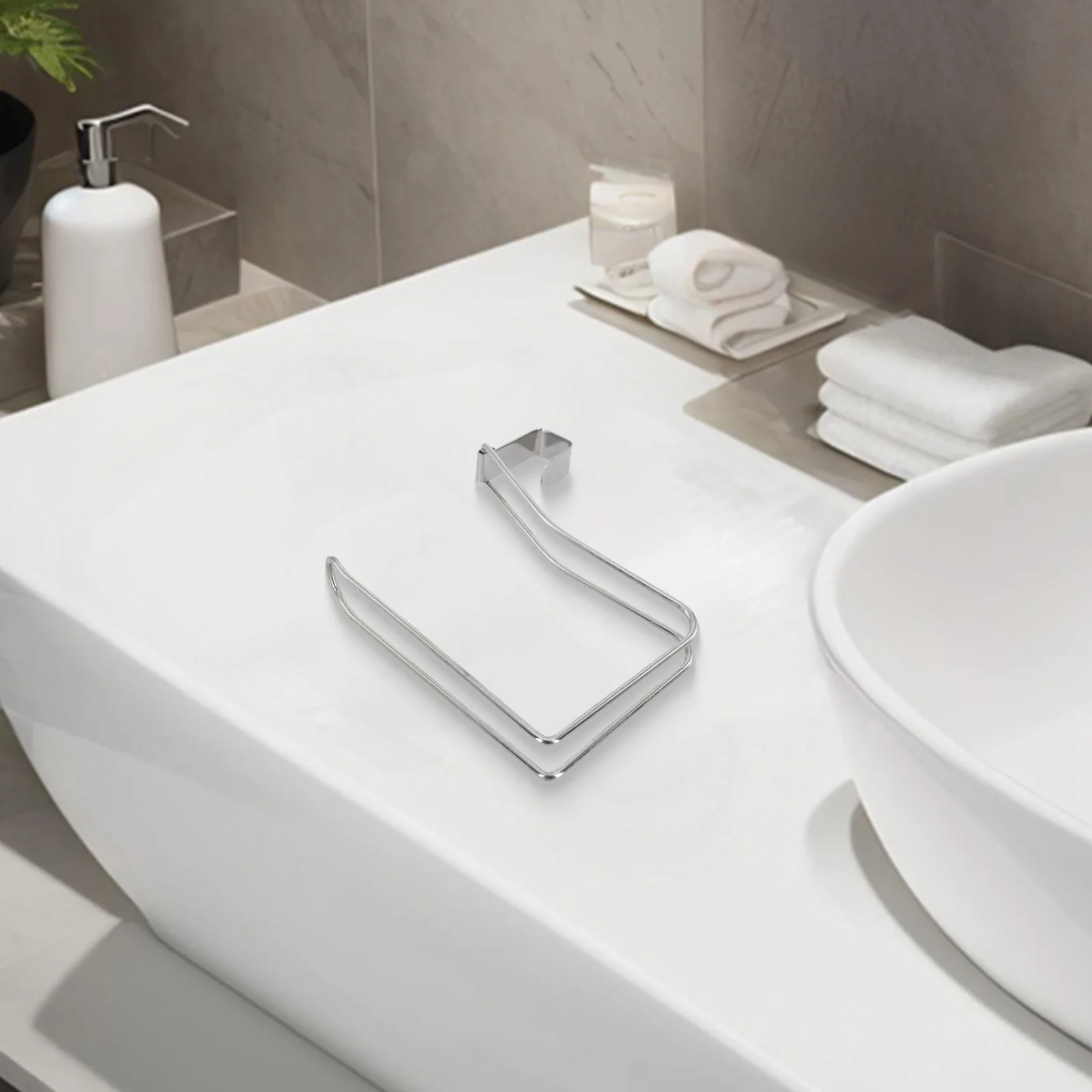 1pcs Over The Tank Stainless Steel Toilet Paper Holder Hanging Toilet Paper Holder Paper Cabinet No Punching Tissue Towel Roll
1pcs Over The Tank Stainless Steel Toilet Paper Holder Hanging Toilet Paper Holder Paper Cabinet No Punching Tissue Towel Roll