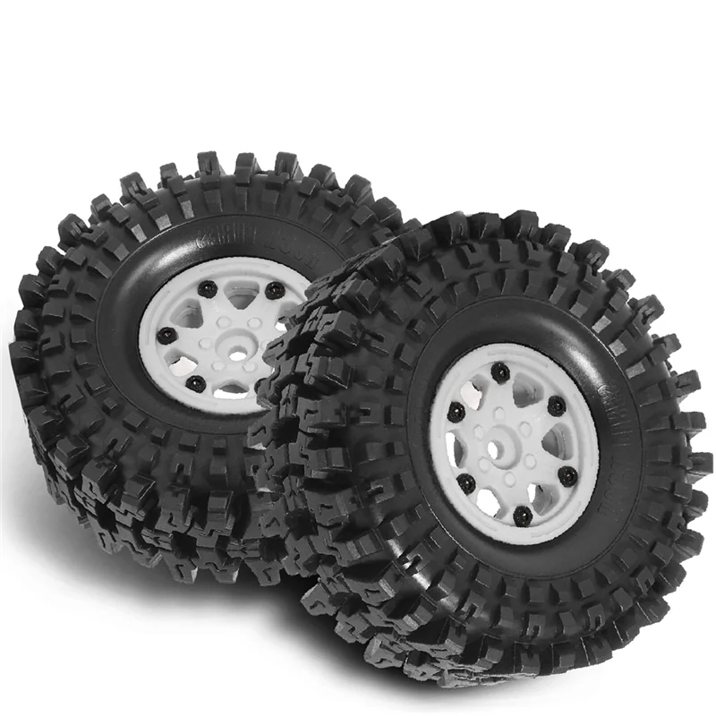 Best 4PCS Plastic Wheel Hub 1.9Inch Rubber Rock Tyres Wheel Tires For 1:10 RC Crawler Car Axial SCX10 TRX4, Replacement White
Best 4PCS Plastic Wheel Hub 1.9Inch Rubber Rock Tyres Wheel Tires For 1:10 RC Crawler Car Axial SCX10 TRX4, Replacement White