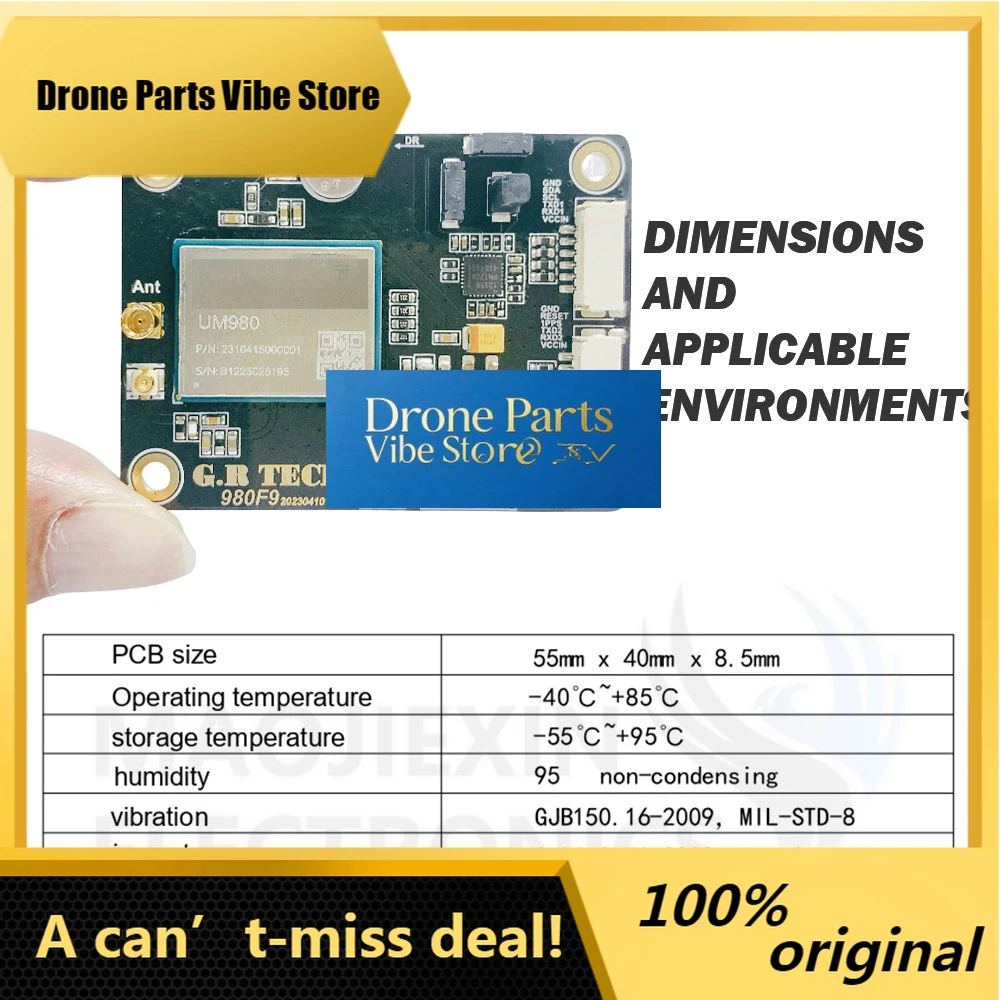 DParts1UM980 Dr-one Parts Development Board U-AV ZED-F9P GNSS Development Board
DParts1UM980 Dr-one Parts Development Board U-AV ZED-F9P GNSS Development Board