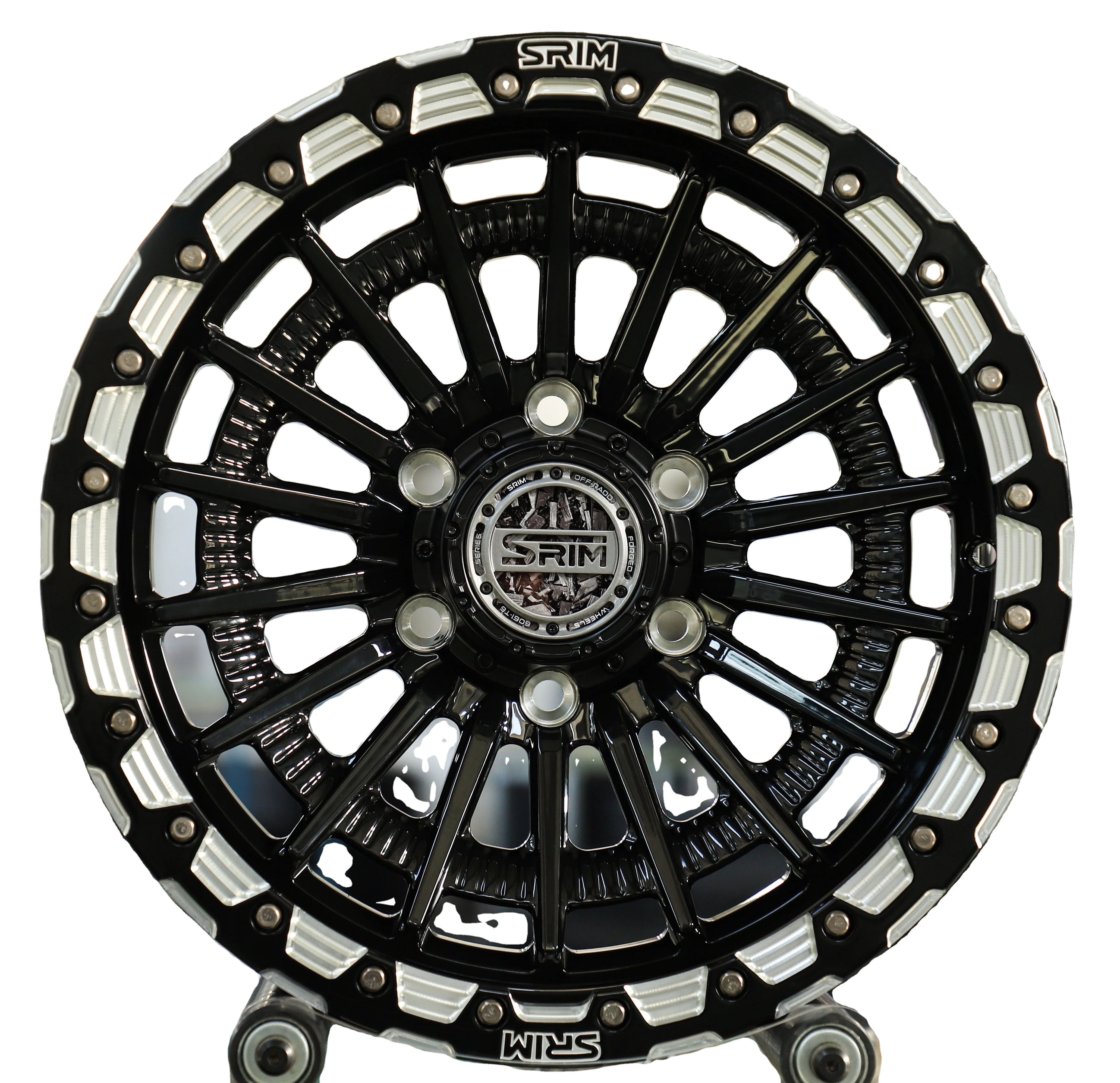 Customized SRIM RAY01 6061-T6 Forged Wheel Rims for Pickup SUV 16-20 Inch Off-Road Rim Beadlock Road with 5x127 5x150 6x139.7
Customized SRIM RAY01 6061-T6 Forged Wheel Rims for Pickup SUV 16-20 Inch Off-Road Rim Beadlock Road with 5x127 5x150 6x139.7