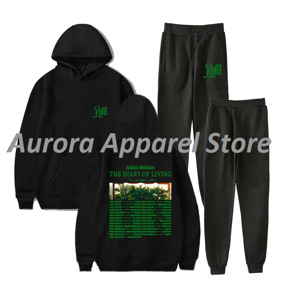 Adam Melchor The Diary Of Living Tour Merch Hoodies Jogger Pants Set Women Men Fashion Streetwear Sweatshirts
Adam Melchor The Diary Of Living Tour Merch Hoodies Jogger Pants Set Women Men Fashion Streetwear Sweatshirts