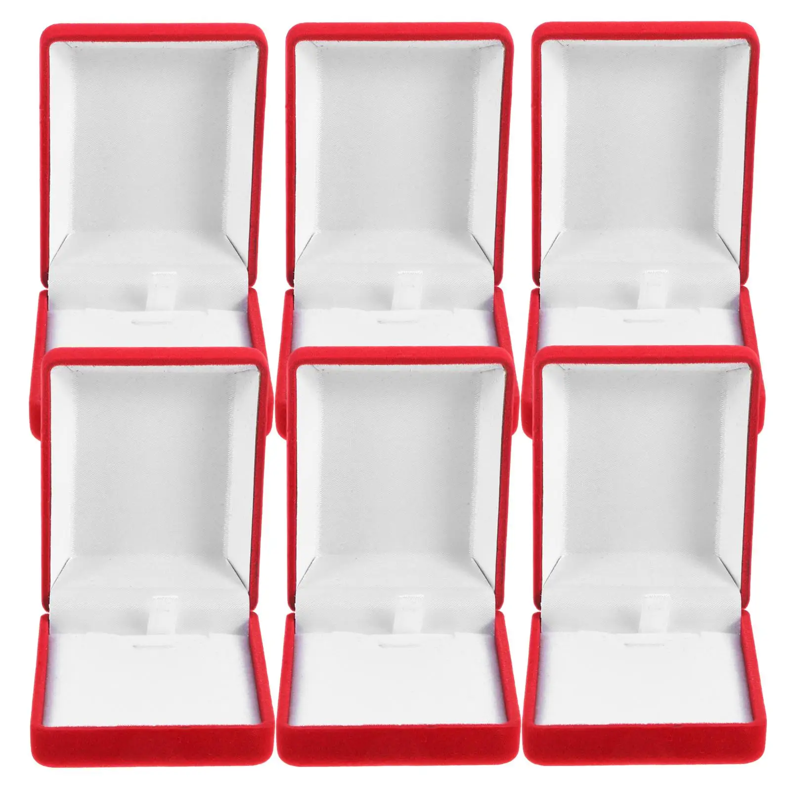 6 Pcs Black Jewelry Boxes for Necklace Pendant Earrings Rings Flocking Display Storage Case ganizer Gift Packaging
6 Pcs Black Jewelry Boxes for Necklace Pendant Earrings Rings Flocking Display Storage Case ganizer Gift Packaging