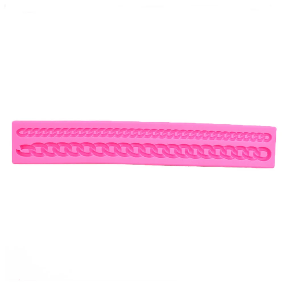 Cake Decorating Tool DIY Baking Mold Tools Chain Shape Silicone Fondant Handmade Soap
Cake Decorating Tool DIY Baking Mold Tools Chain Shape Silicone Fondant Handmade Soap