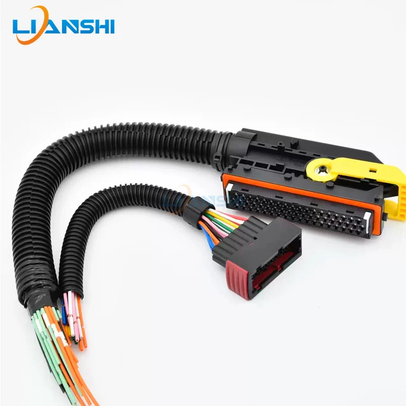 Compatible with Mercedes MR engine ECU plug-in 55P waterproof original factory connector 1718248-1 computer version plug-in
Compatible with Mercedes MR engine ECU plug-in 55P waterproof original factory connector 1718248-1 computer version plug-in