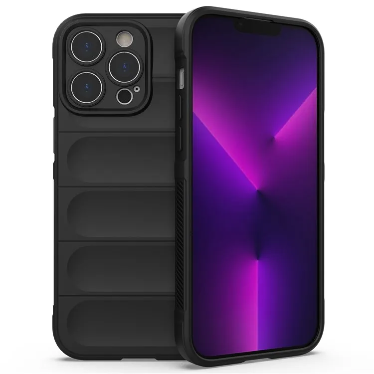 For iPhone 14 Pro Max 6.7 inch Soft TPU Phone Case Wear-resistant Anti-fall Cell Phone Protective Cover - Black
For iPhone 14 Pro Max 6.7 inch Soft TPU Phone Case Wear-resistant Anti-fall Cell Phone Protective Cover - Black