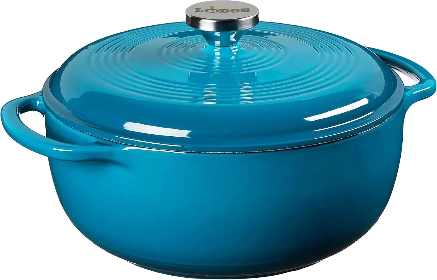 4.5 Quart Enameled Cast Iron Dutch Oven with Lid, Dual Handles, Oven Safe to 500°F, Stovetop Use, Cornflower Blue
4.5 Quart Enameled Cast Iron Dutch Oven with Lid, Dual Handles, Oven Safe to 500°F, Stovetop Use, Cornflower Blue