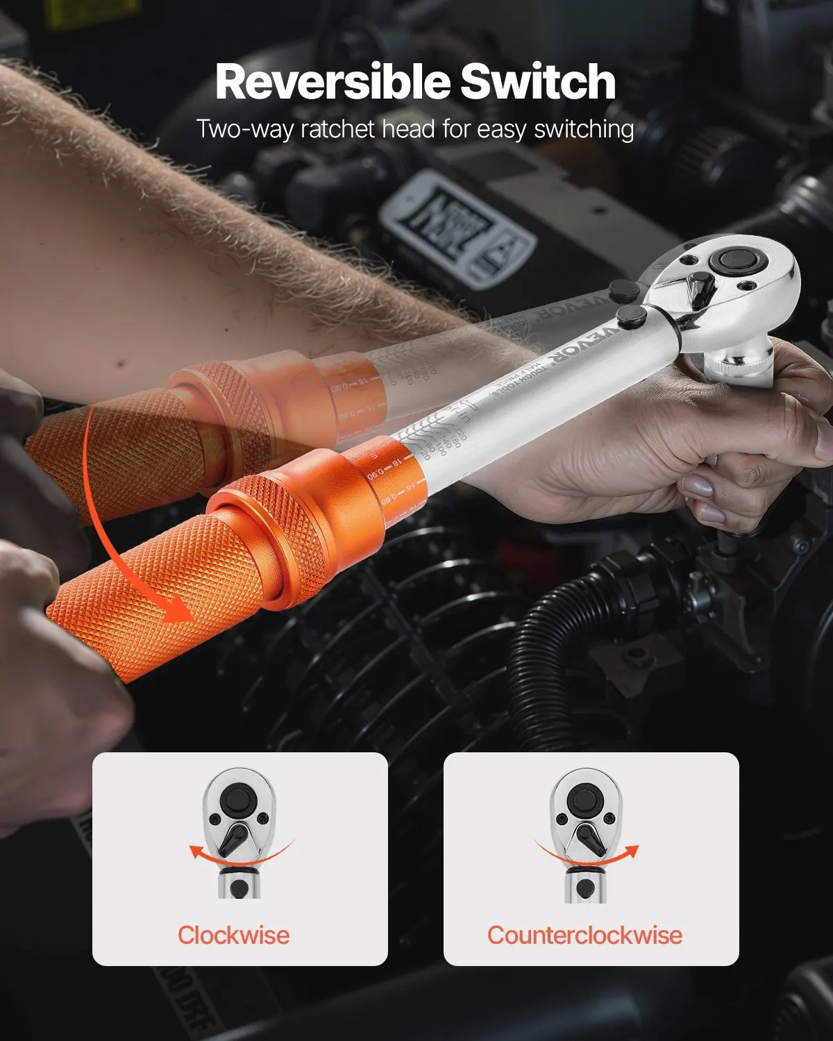 Набор динамометрических ключей Click Torque, привод 1/4 дюйма, 20-240 фунт-дюйм / 2.3-27.1 Н·м, двунаправленная и двухдиапазонная шкала, 72 зубца, точность ±3%
Набор динамометрических ключей Click Torque, привод 1/4 дюйма, 20-240 фунт-дюйм / 2.3-27.1 Н·м, двунаправленная и двухдиапазонная шкала, 72 зубца, точность ±3%