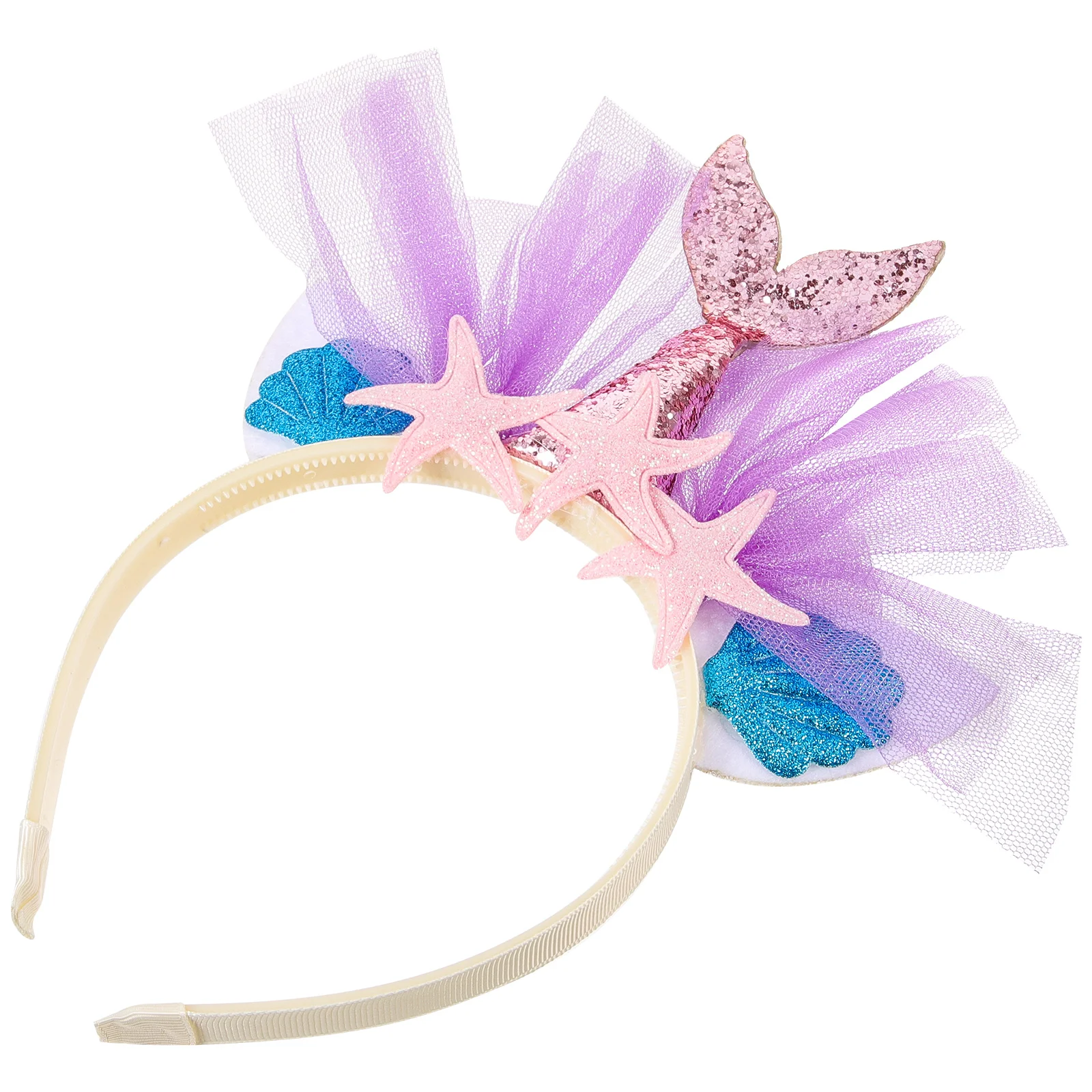 Cute Kids Hair Hoop Little Mermaid Glitter Headband for Girls Lightweight Non Fading Party Accessory Ideal for Carnival
Cute Kids Hair Hoop Little Mermaid Glitter Headband for Girls Lightweight Non Fading Party Accessory Ideal for Carnival
