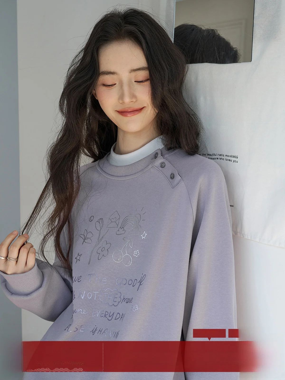 MoZao Women's round Neck Overhead Sweatshirt Long Sleeve Printed Spring Design Casual Comfortable Loose Fit Korean Style
MoZao Women's round Neck Overhead Sweatshirt Long Sleeve Printed Spring Design Casual Comfortable Loose Fit Korean Style