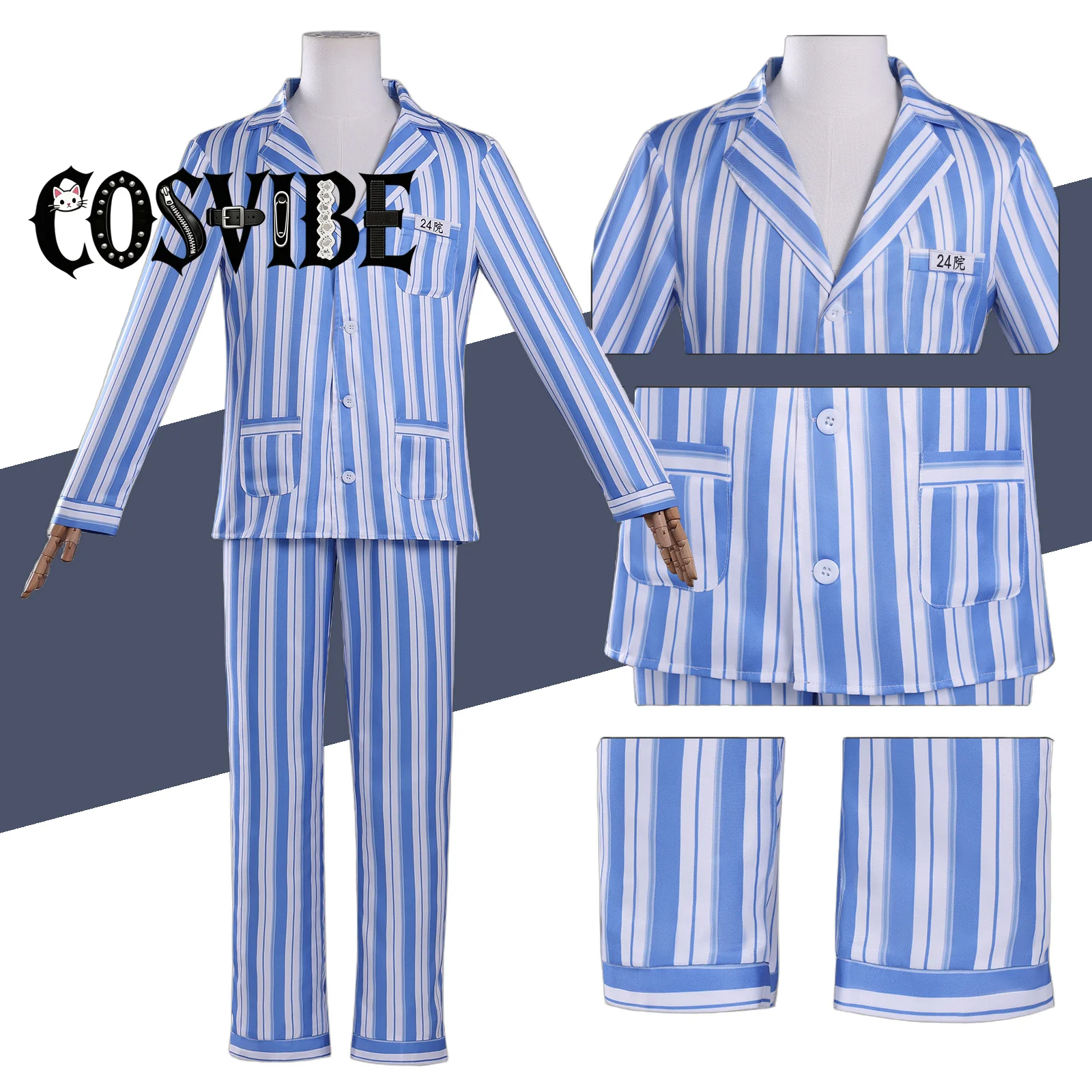 Naraka Bladepoint Hospital Gown Cosplay Costume Game Character Halloween Costume Party Performance Clothing for Adult
Naraka Bladepoint Hospital Gown Cosplay Costume Game Character Halloween Costume Party Performance Clothing for Adult