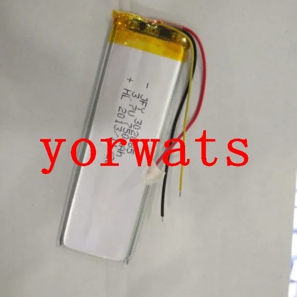 New Hot A Rechargeable Li-ion Cell 3.7V Polymer Lithium Battery 302885 750mah 3 Line Smart Home Car Telephone DIY
New Hot A Rechargeable Li-ion Cell 3.7V Polymer Lithium Battery 302885 750mah 3 Line Smart Home Car Telephone DIY