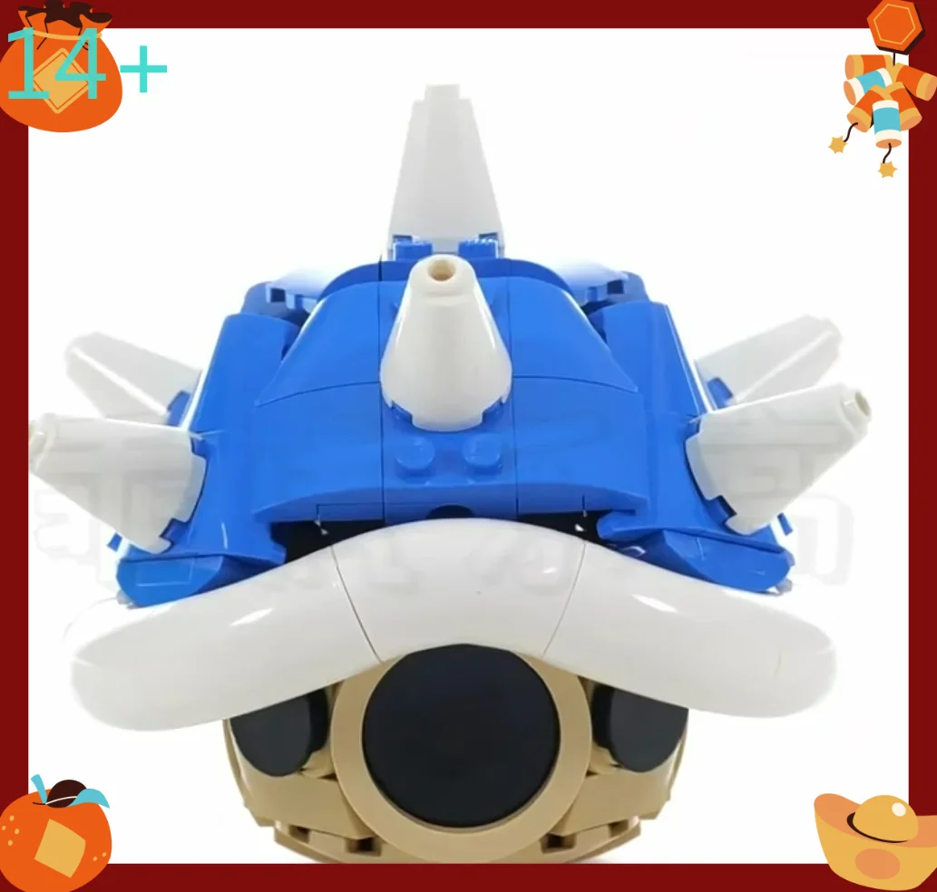 Moc lnright Store Game Anime Figures Kart Spiny Shell Turtle Model Sets Creative Kid Toys Christmas Gift 234pcs
Moc lnright Store Game Anime Figures Kart Spiny Shell Turtle Model Sets Creative Kid Toys Christmas Gift 234pcs
