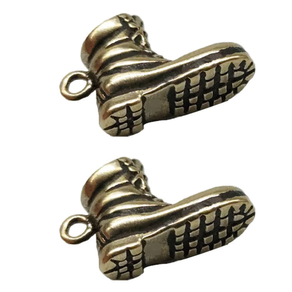 2 PCS High Heel Boots Brass Keychain Pendants Mini Decorative Hanging Accessories Sturdy Multi Purpose Shoe Model
2 PCS High Heel Boots Brass Keychain Pendants Mini Decorative Hanging Accessories Sturdy Multi Purpose Shoe Model