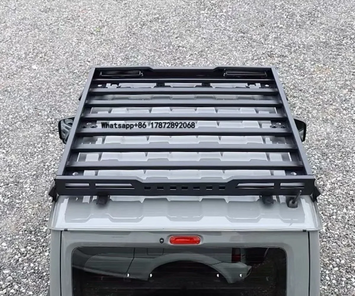 Aluminum Alloy Roof Rack Luggage Carrier (Off-Road Modification Part) for 2019-2025 Jimny JB74 100kg Load
Aluminum Alloy Roof Rack Luggage Carrier (Off-Road Modification Part) for 2019-2025 Jimny JB74 100kg Load