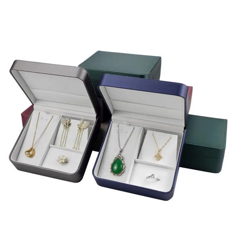 1 LED jewelry ring box luxury plastic necklace pendant gift display with light proposal engagement wedding case
1 LED jewelry ring box luxury plastic necklace pendant gift display with light proposal engagement wedding case