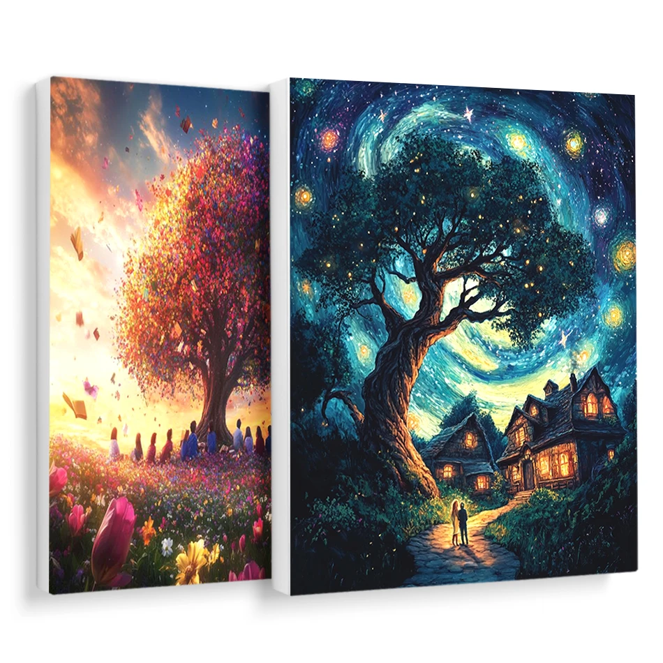 RUOPOTY Oil Painting By Numbers Abstract Landscape of Trees On Canvas Acrylic Paints Handpainted Crafts Artwork Decoration Home
RUOPOTY Oil Painting By Numbers Abstract Landscape of Trees On Canvas Acrylic Paints Handpainted Crafts Artwork Decoration Home