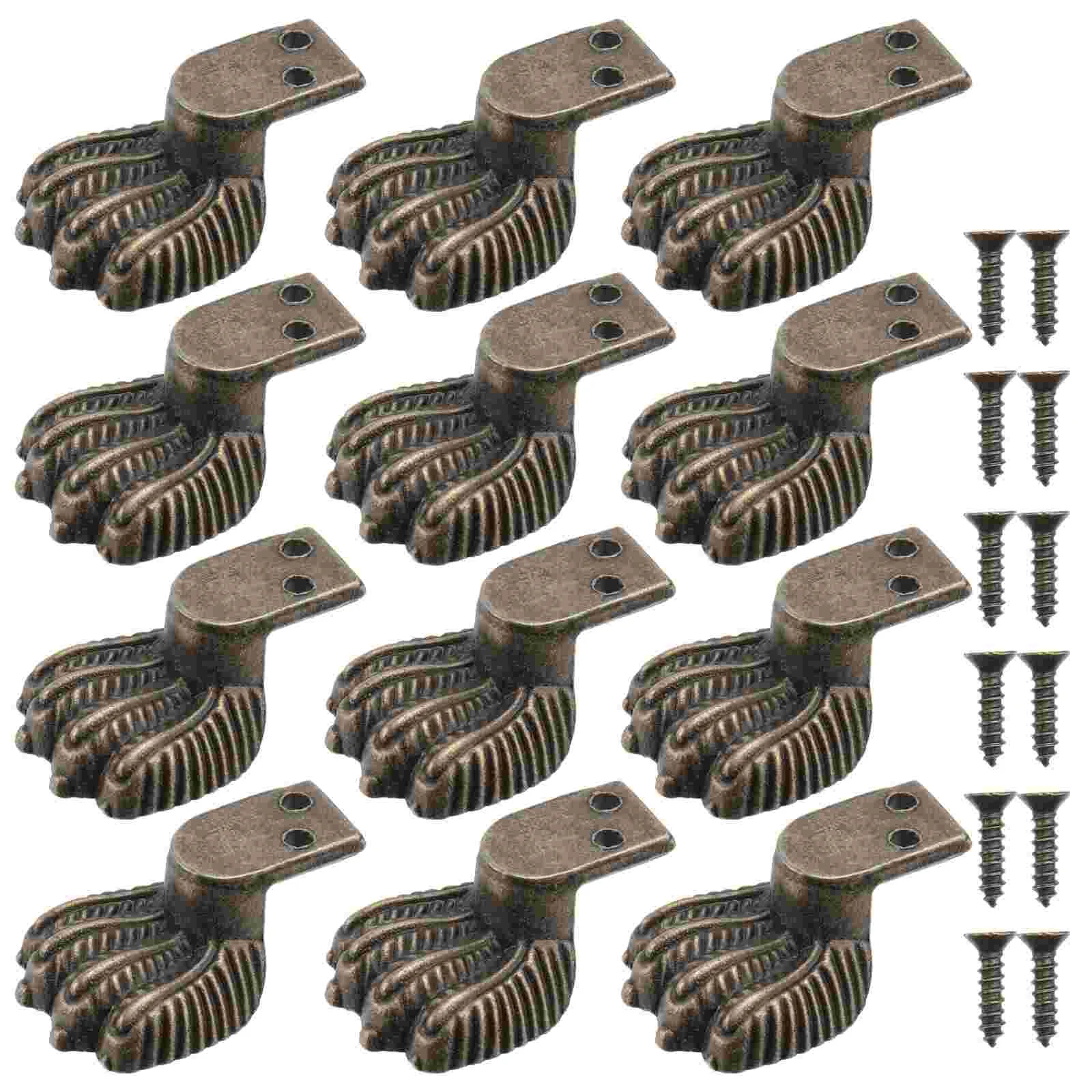 12 Pcs Wooden Box Foot Protector Furniture Base Zinc Alloy Anti Beast Feet Support Non Wear Resistant Home
12 Pcs Wooden Box Foot Protector Furniture Base Zinc Alloy Anti Beast Feet Support Non Wear Resistant Home