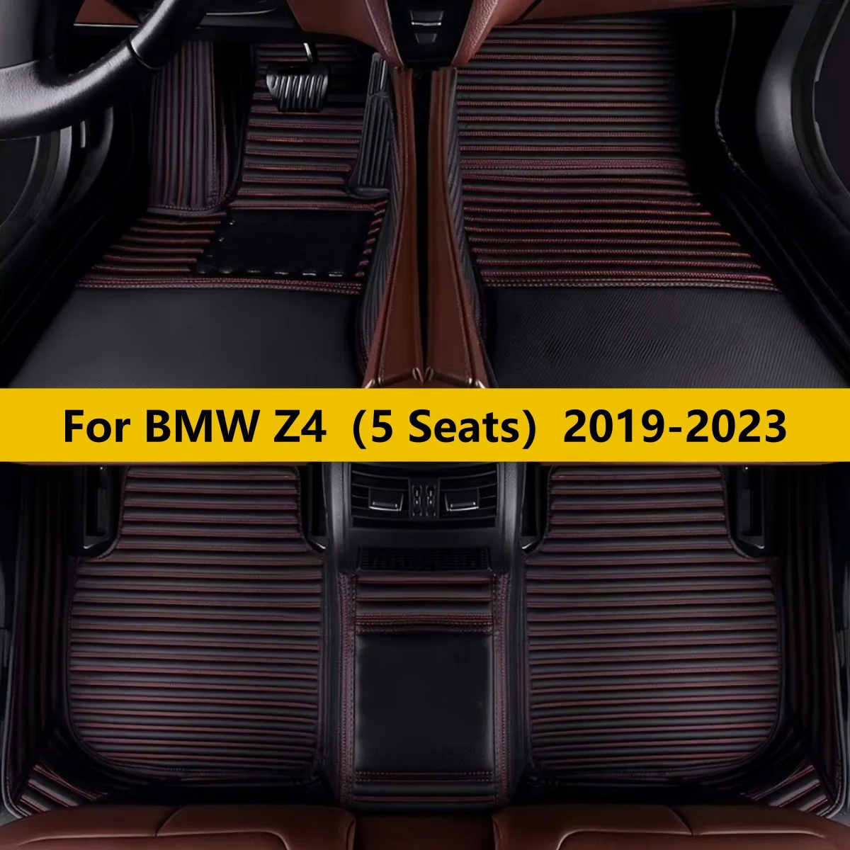 Custom Car Floor Mats For BMW Z4(5 Seats)2019 2020 2021 2022 2023 Auto Leather Foot Mat Rugs Carpet Pads
Custom Car Floor Mats For BMW Z4(5 Seats)2019 2020 2021 2022 2023 Auto Leather Foot Mat Rugs Carpet Pads