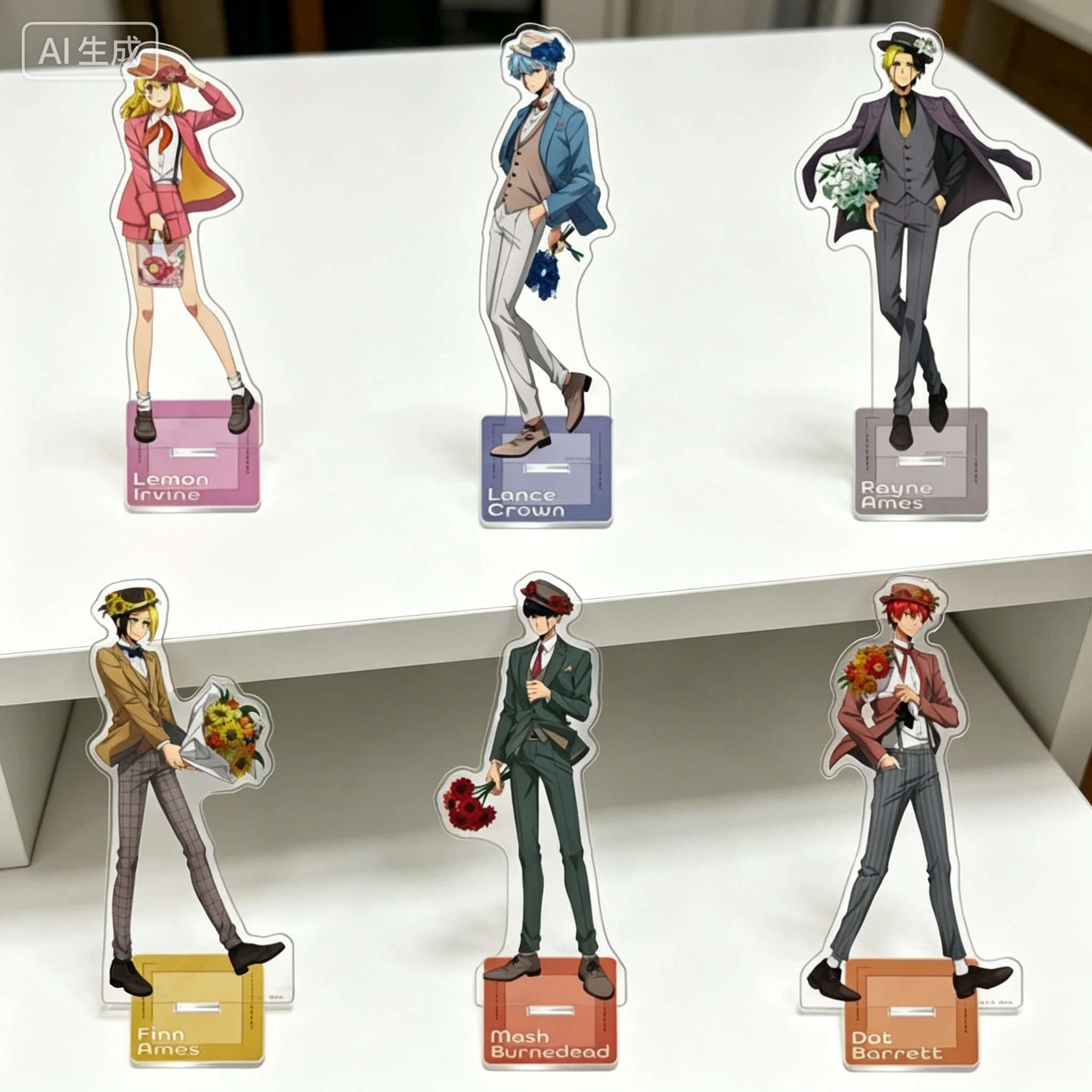 Anime MASHLE: MAGIC AND MUSCLES Flower Series Acrylic Figure Stand Model Plate Keychains Desktop Ornament
Anime MASHLE: MAGIC AND MUSCLES Flower Series Acrylic Figure Stand Model Plate Keychains Desktop Ornament