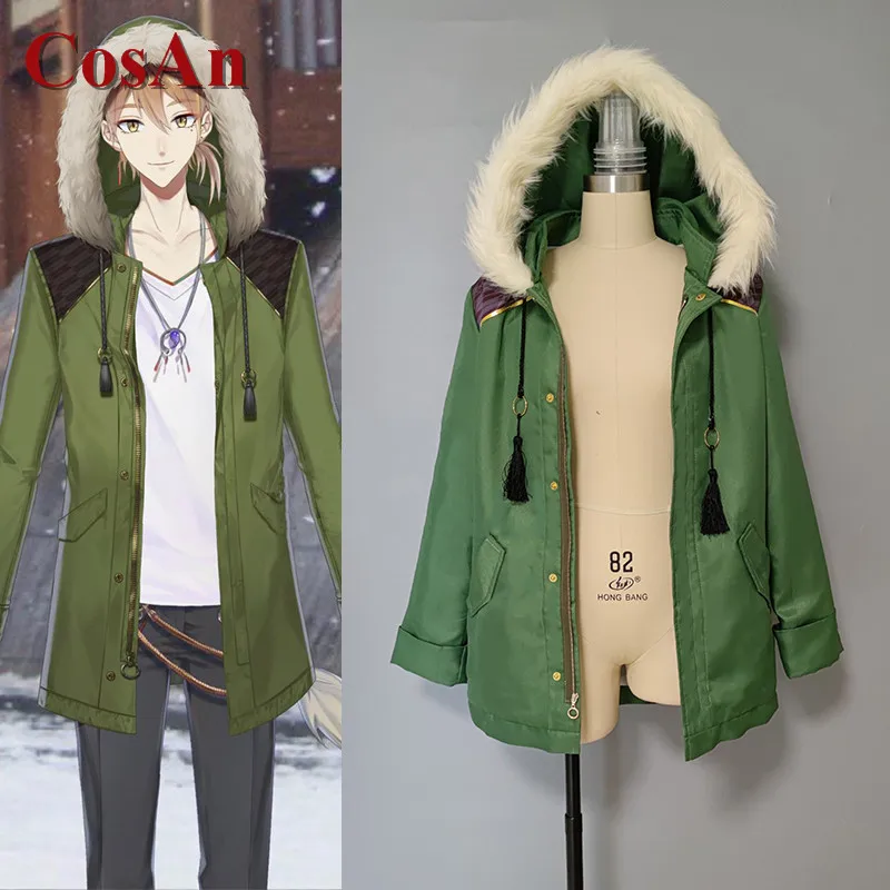 CosAn Anime Vtuber Gaku Cosplay Costume Fashion Green Winter Coat Unisex Activity Party Role Play Clothing Custom-Make
CosAn Anime Vtuber Gaku Cosplay Costume Fashion Green Winter Coat Unisex Activity Party Role Play Clothing Custom-Make