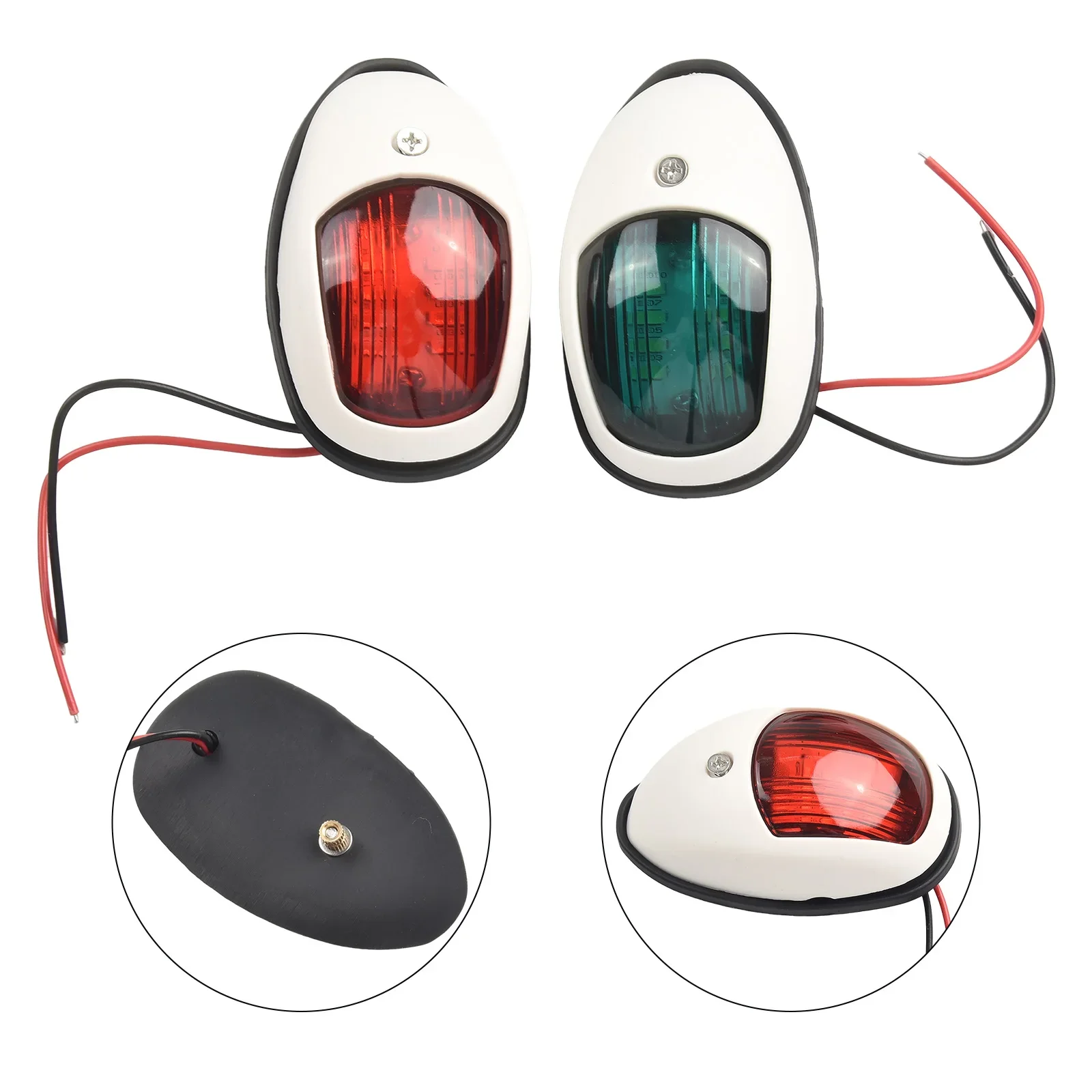 Practical Brand New Signal Light Navigation Light ABS+LED Marine Bow Light Red & Green White 180G Accessories DC10V-30V
Practical Brand New Signal Light Navigation Light ABS+LED Marine Bow Light Red & Green White 180G Accessories DC10V-30V