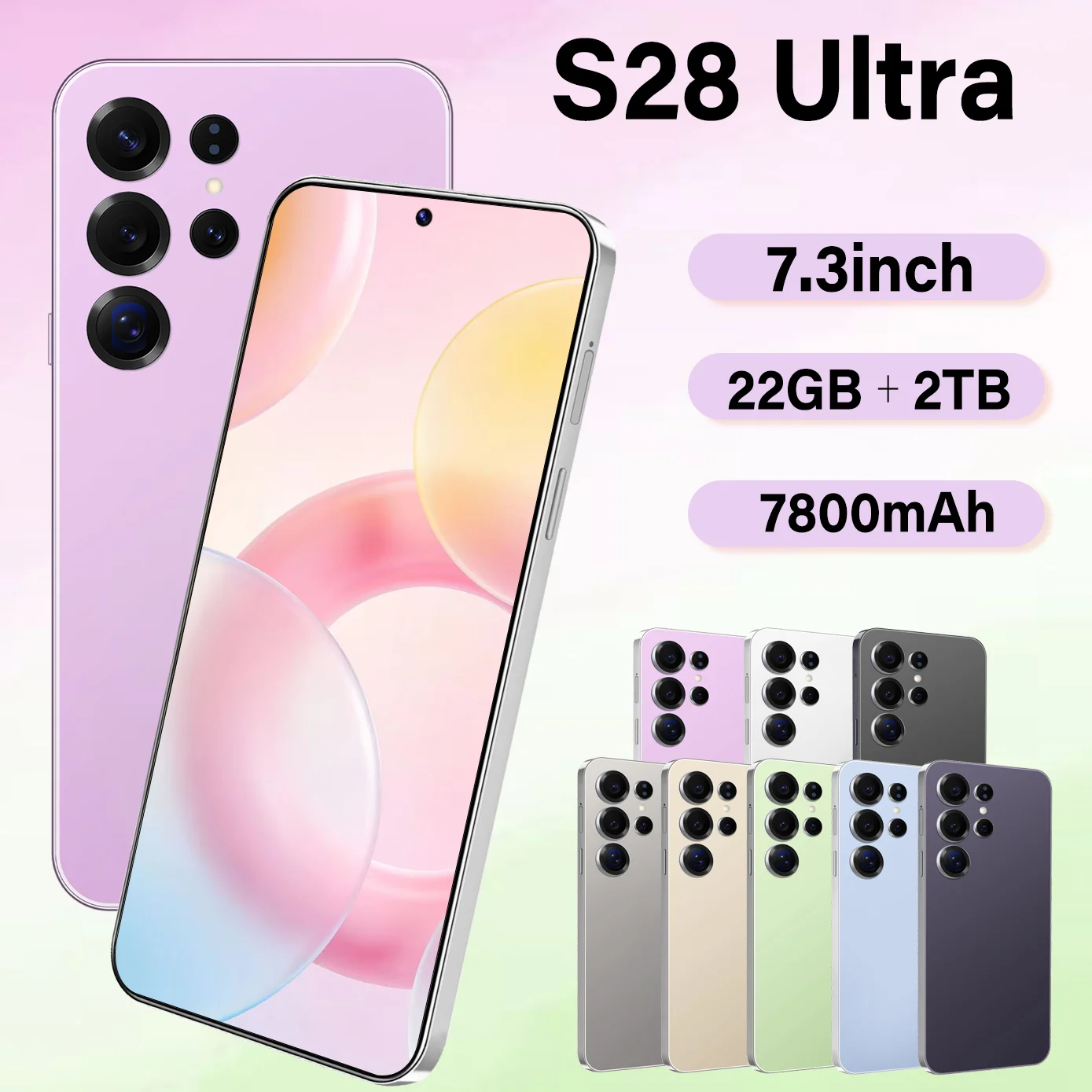 NEW Screen Protector For SMS Original S28 Ultra 7.3inch Global Edition Android Smart 7800mAh Dual SIM HD screen WiFi
NEW Screen Protector For SMS Original S28 Ultra 7.3inch Global Edition Android Smart 7800mAh Dual SIM HD screen WiFi
