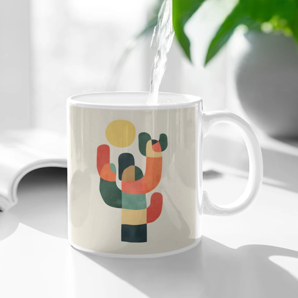 Midcentury saguro cacti Ceramic Cup Coffee Oatmeal Breakfast Cup Creative Personality Mug
Midcentury saguro cacti Ceramic Cup Coffee Oatmeal Breakfast Cup Creative Personality Mug
