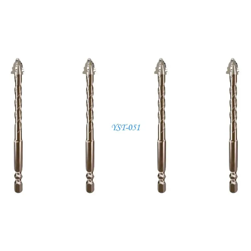 E15A 4Pcs Professional Grade Eccentric Drill Bits with Shank for DIY Enthusiasts
E15A 4Pcs Professional Grade Eccentric Drill Bits with Shank for DIY Enthusiasts