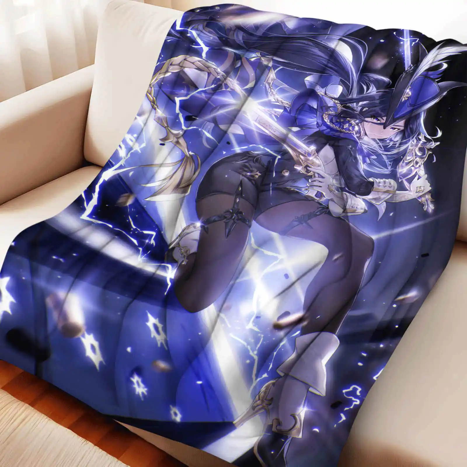 Фланелевое одеяло Genshin Impact Clorinde для дивана, кресла, покрывала для пикника, дивана или покрытия на кровать
Фланелевое одеяло Genshin Impact Clorinde для дивана, кресла, покрывала для пикника, дивана или покрытия на кровать