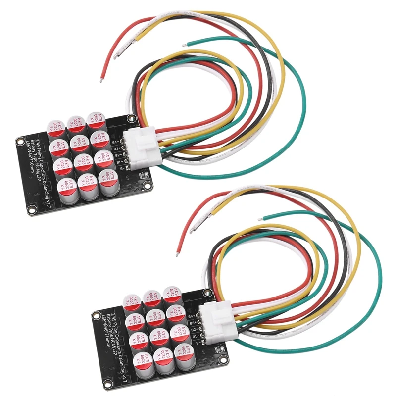 2X 4S 5A Whole Group Balancer Active BMS Board Lithium Lipo Lifepo4 Battery Equalizer Energy Transfer Capacitor
2X 4S 5A Whole Group Balancer Active BMS Board Lithium Lipo Lifepo4 Battery Equalizer Energy Transfer Capacitor