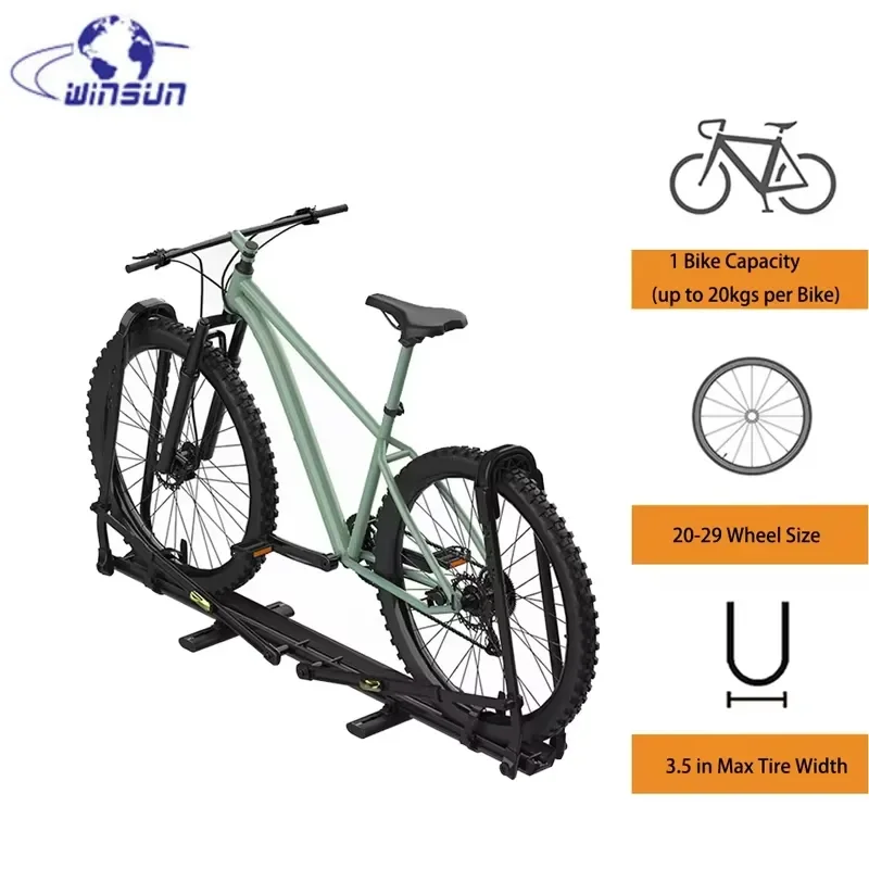 Portable Universal Bike Roof Rack for Cars SUV Truck Black Travel Top Bicycle Rack with Lock Factory Price
Portable Universal Bike Roof Rack for Cars SUV Truck Black Travel Top Bicycle Rack with Lock Factory Price